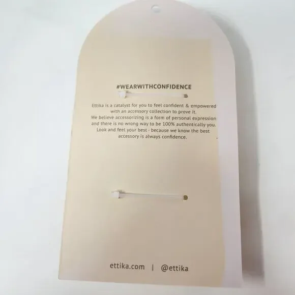 Ettika Hair Accessories Claw Clips - Set of 2 New in Package - Picture 4 of 5